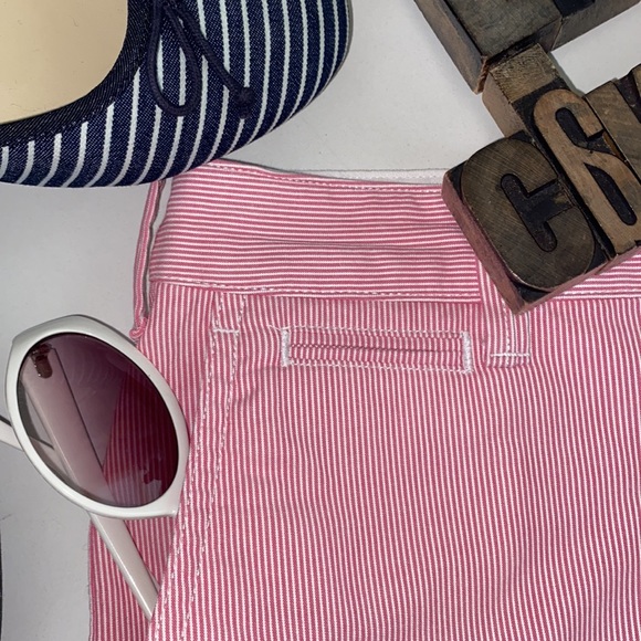 🏇POLO by RALPH LAUREN Pink & White Striped Shorts - Picture 8 of 8